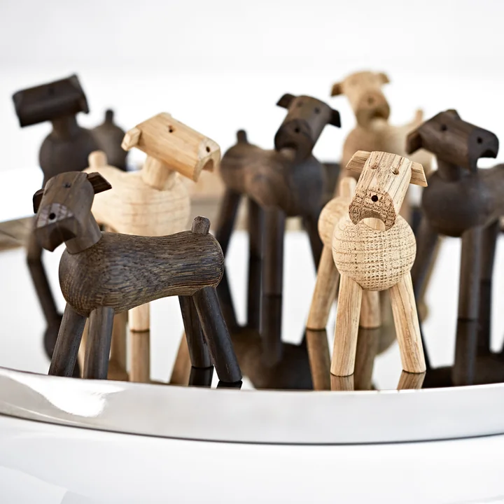 Ein Rudel von aufgeweckten Terriern