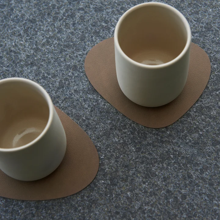 Glasuntersetzer Curve von Lind DNA