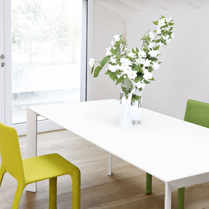 Esstisch in Weiss