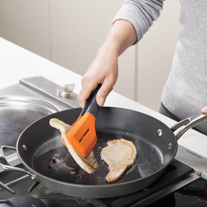 Leicht angewinkelte Zangenarme mit grossen flachen Enden 