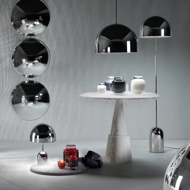 Bell Leuchten Kollektion von Tom Dixon