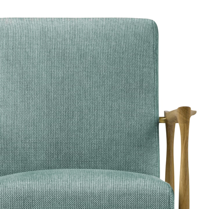 Sitzfläche und Armstützen des Floating Sessels