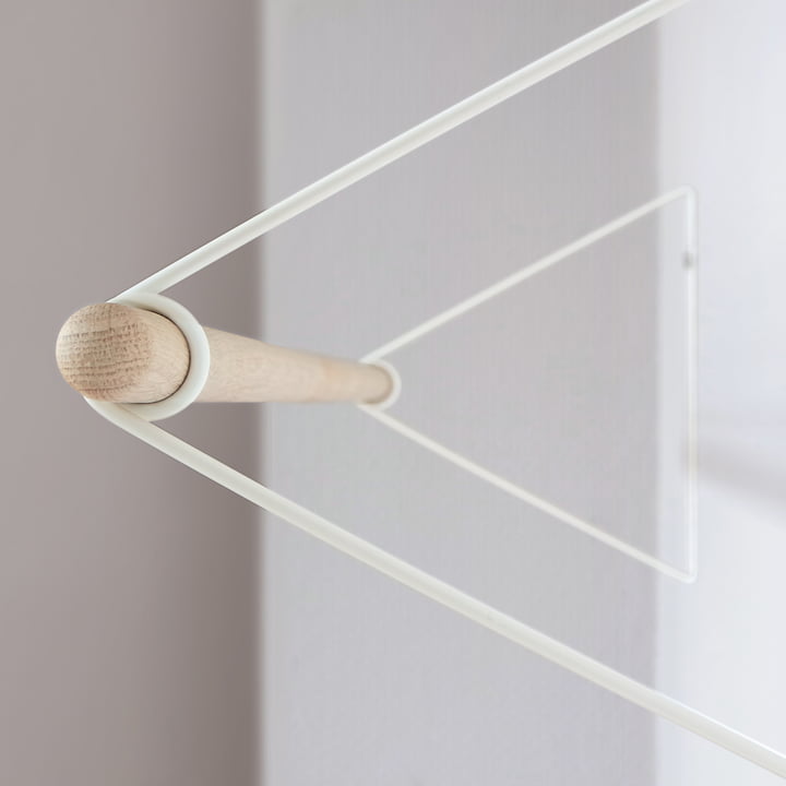 Die vonbox - Spring Garderobe in eiche / weiss