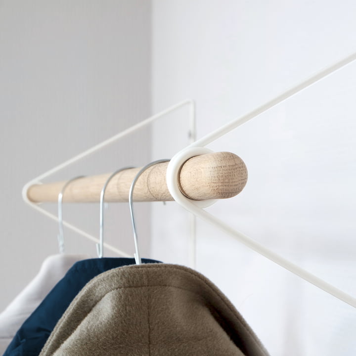 Die vonbox - Spring Garderobe in eiche / weiss