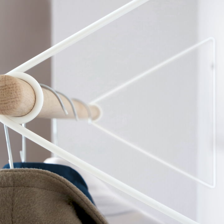 Die vonbox - Spring Garderobe in eiche / weiss