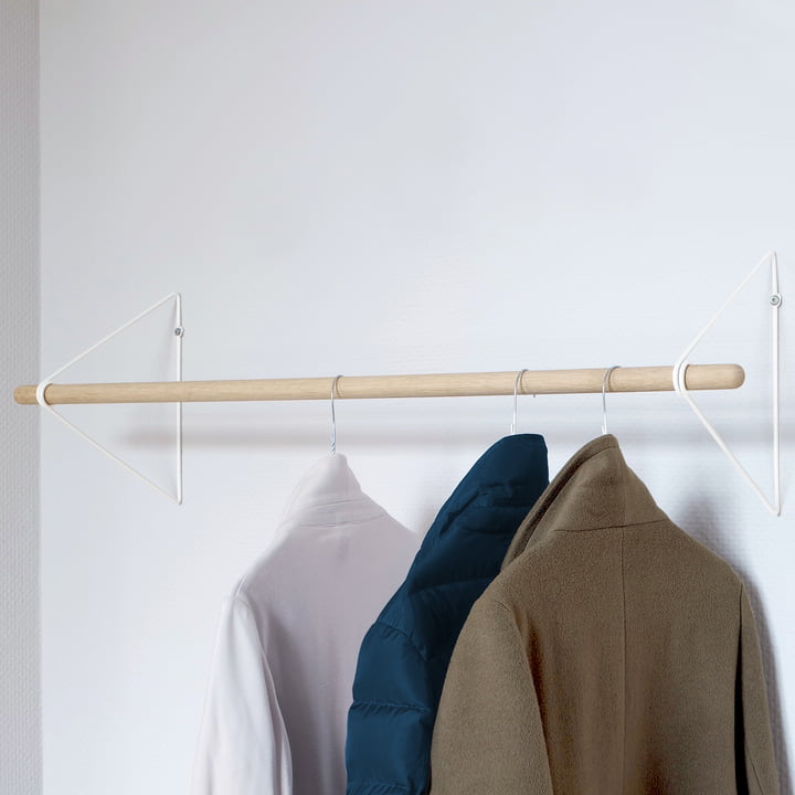 Die vonbox - Spring Garderobe in eiche / weiss