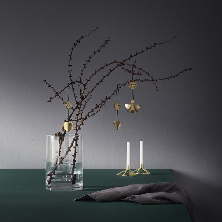 Tangle Stern Kerzenhalter mit Nordic Ornamenten