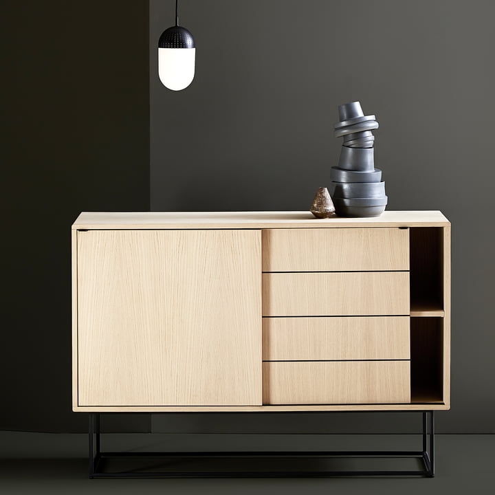 Virka Sideboard High von Woud in Eiche