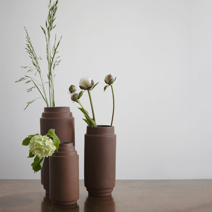 Edge Vase von Skagerak aus Terrakotta