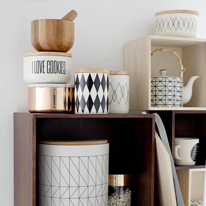 Vorratsdose mit Deckel Bloomingville | connox.ch