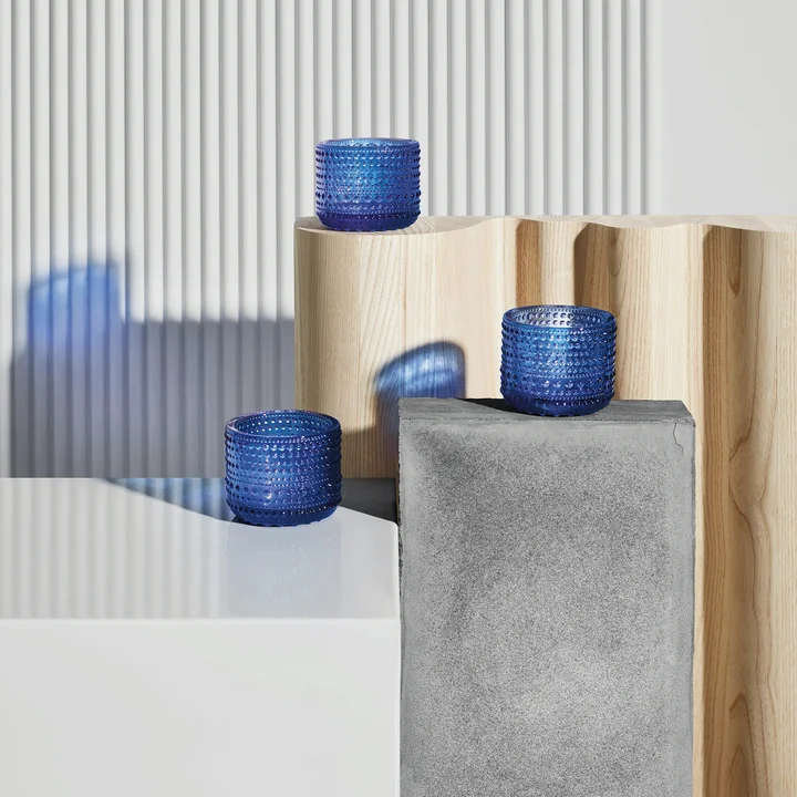Kastehelmi Votive 64 mm von Iittala in Ultramarinblau