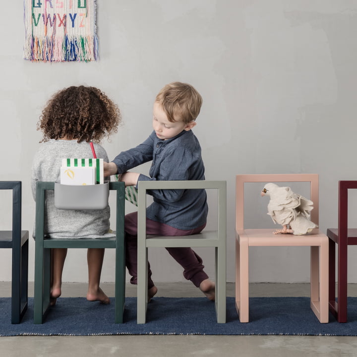 Little Architect Stuhl mit Pocket von ferm Living