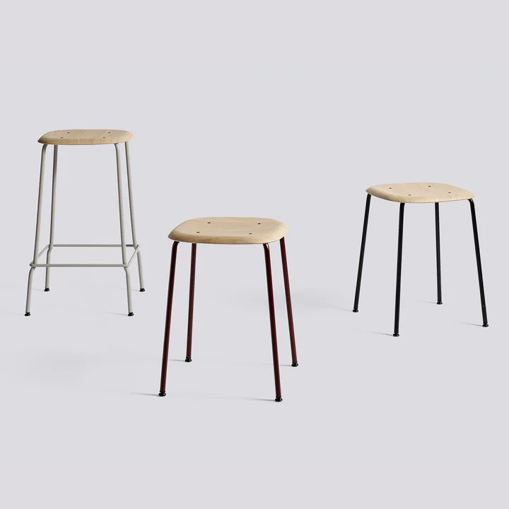 Soft Edge Hocker von HAY in verschiedenen Versionen