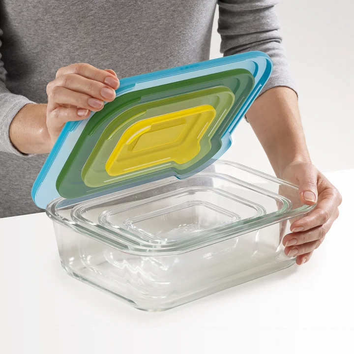 Nest Glass Storage Behälterset (4-teilig) von Joseph Joseph
