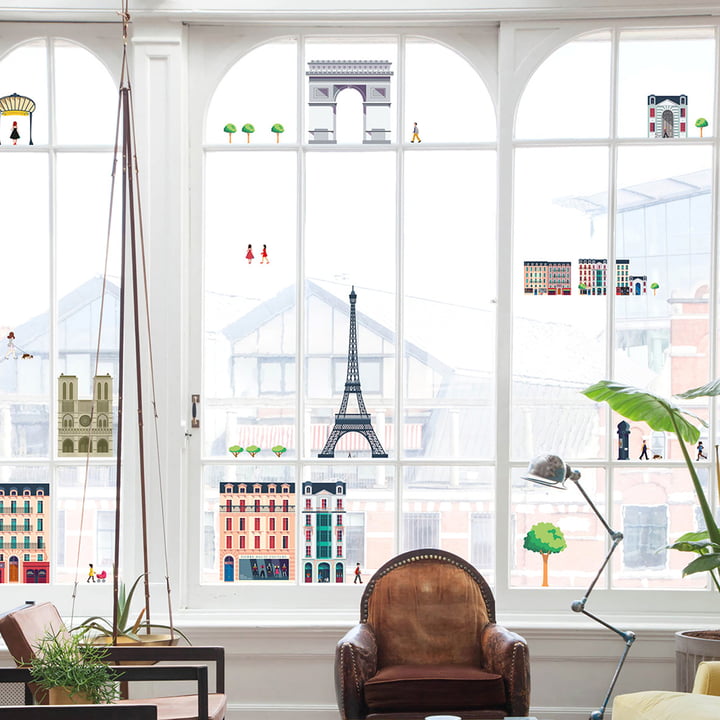 Fensterdekoration Paris von Fatboy