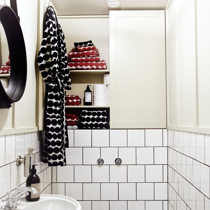 Räsymatto Handtücher von Marimekko im Badezimmer