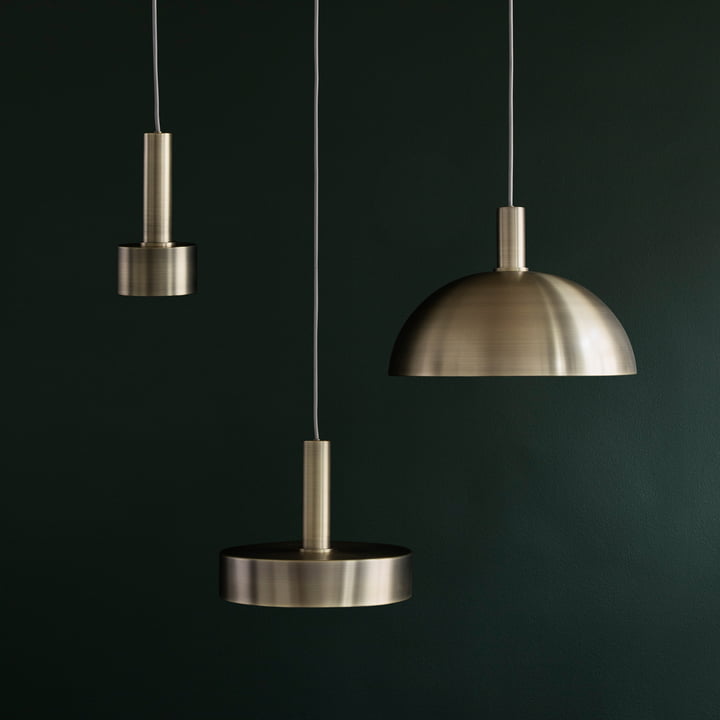 Collect Lighting von ferm Living in Messing