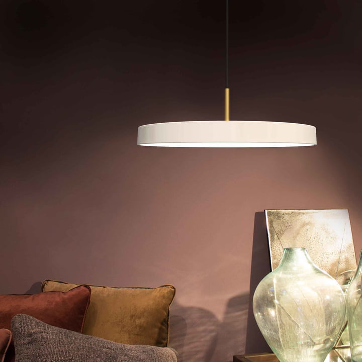 Asteria Pendelleuchte LED von Umage in Pearl