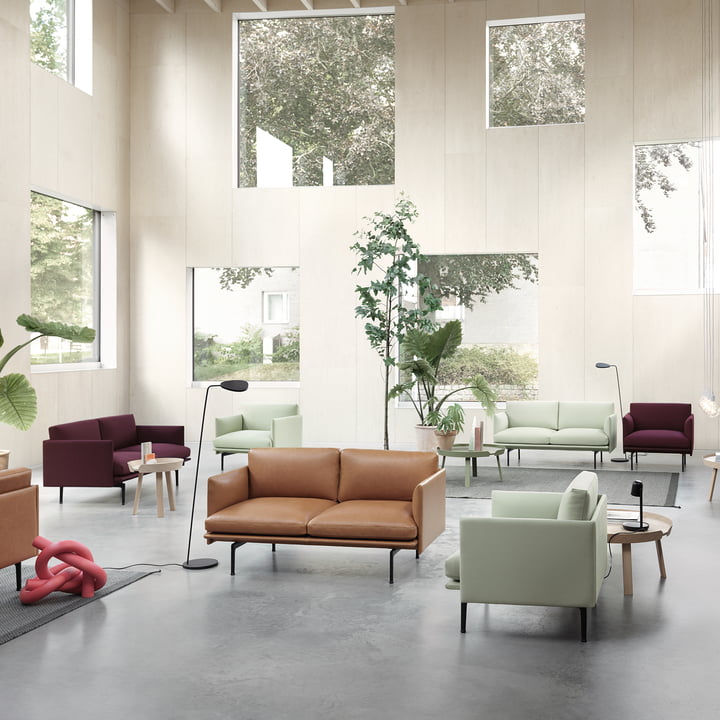 Outline Studio Sessel und Sofa von Muuto