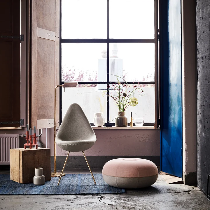 Der Fritz Hansen - Drop Stuhl - Sonderedition 60 Jahre Fritz Hansen