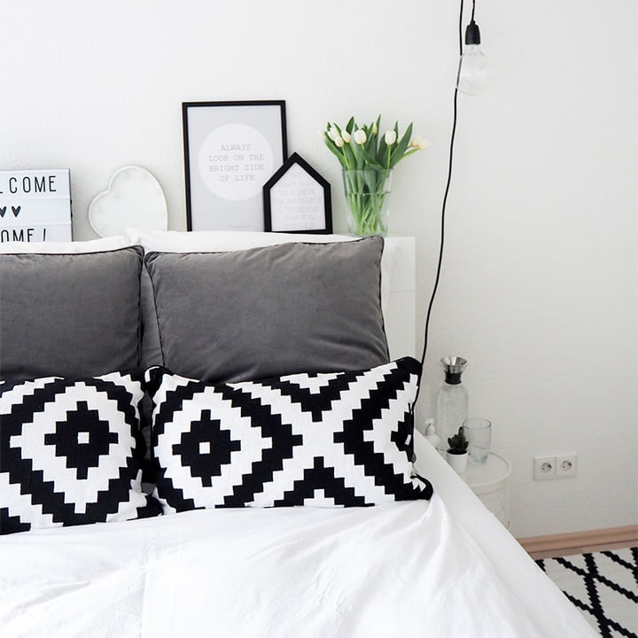 Schlafzimmer-Deko von Bloggerin Jaqueline Pauly