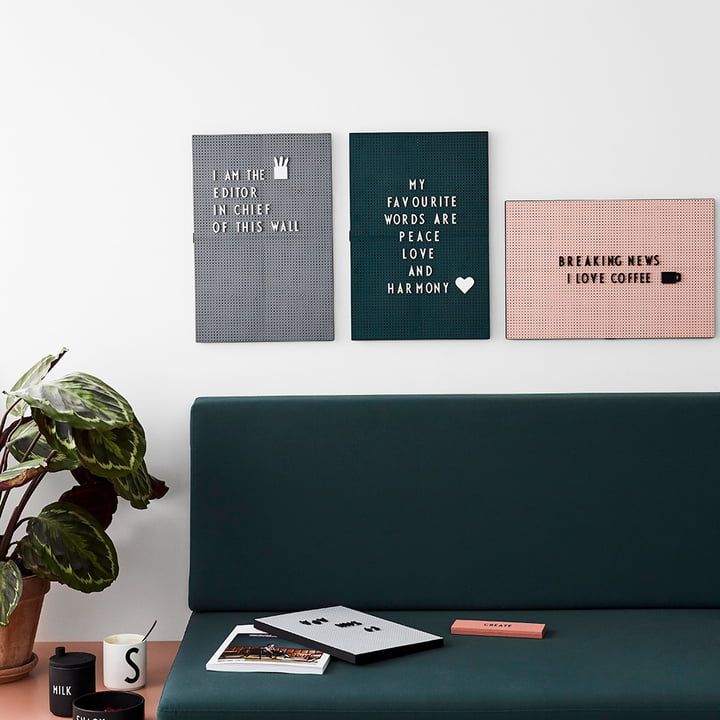 Message Board Von Design Letters Connox ch