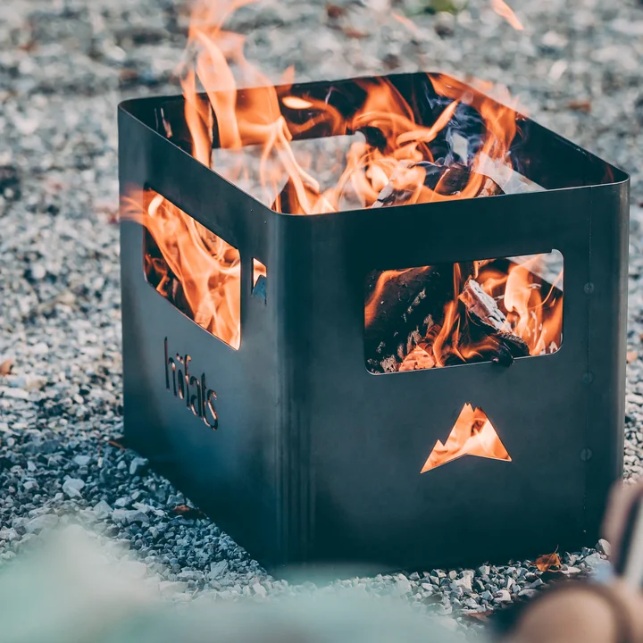 Der höfats - Beer Box Feuerkorb