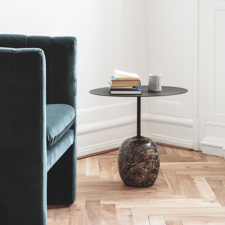Lato Beistelltisch und Loafer Sessel von &Tradition