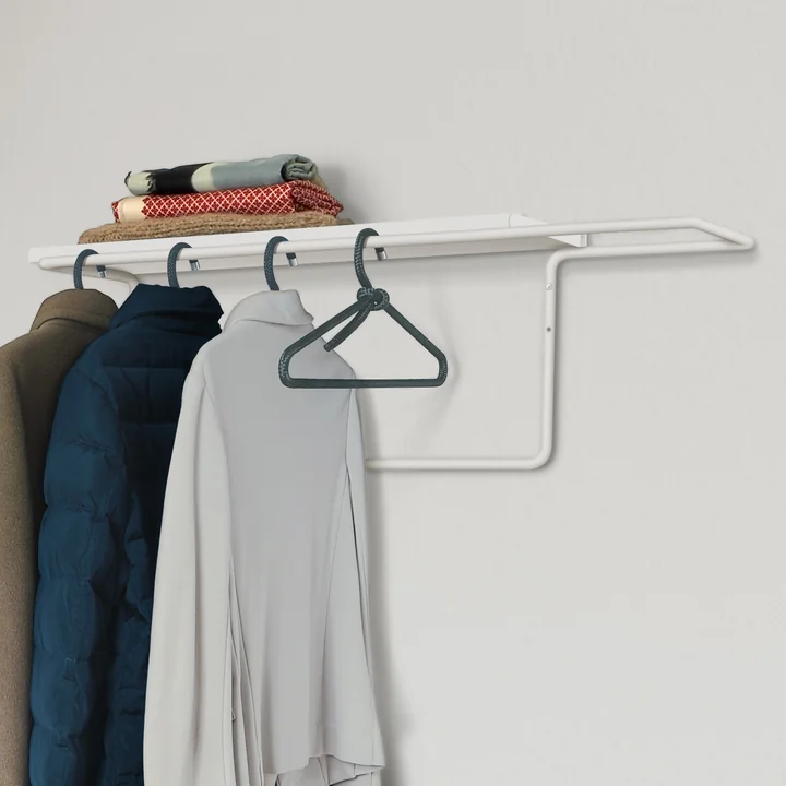 Die vonbox - Wire Garderobe, weiss