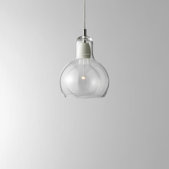 &Tradition - MEGA Bulb Pendelleuchte, SR2, Transparentes Kabel