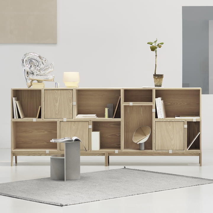 Muuto - Stacked Regalsystem 2.0 - Eiche