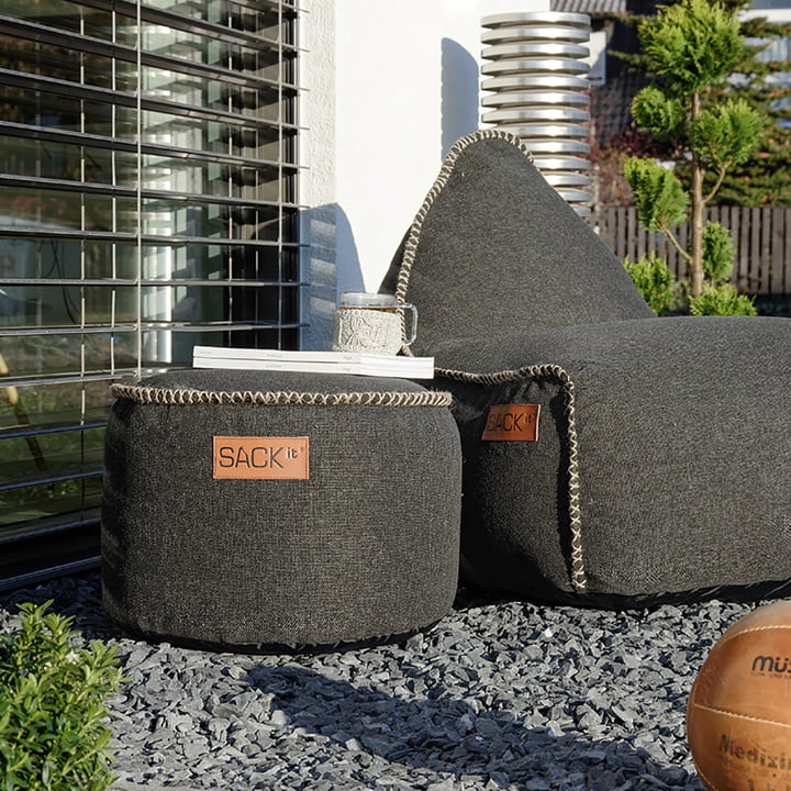 SACK it - RETRO it Drum Outdoor in braun bei Tanja Marx vom Blog mx | living