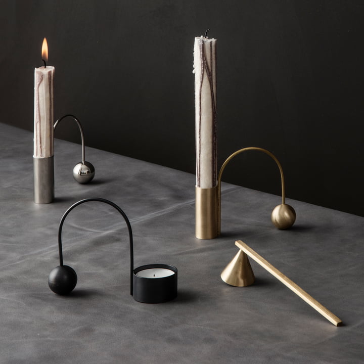 ferm Living - Kerzenhalter / Teelichthalter Balance