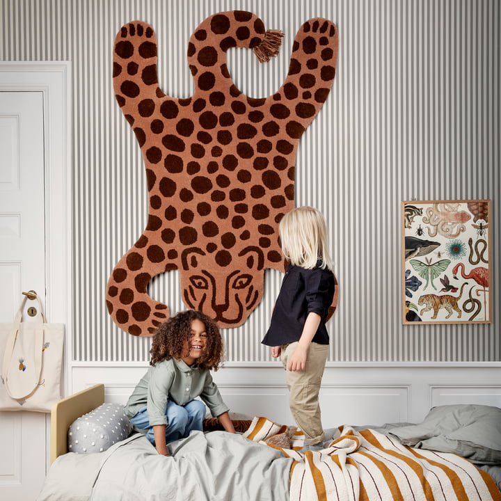 Safari Teppich Leopard von ferm Living