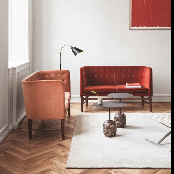 The Moor Teppich AP7 von &Tradition, 200 x 300 cm in Beige Dew