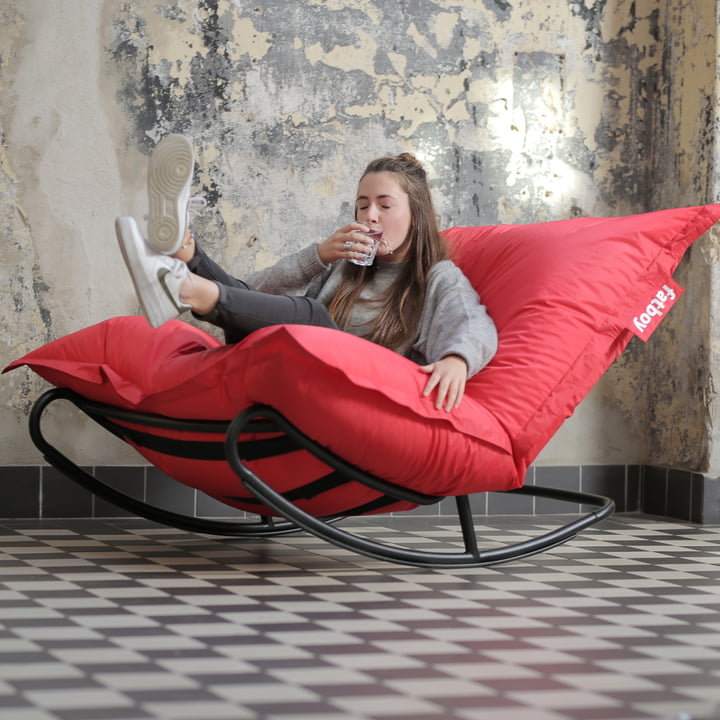 Rock 'n' Roll Lounge Chair mit Sitzsack von Fatboy