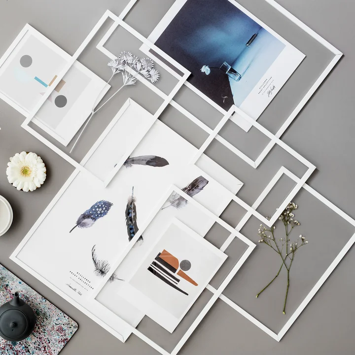 Frame Bilderrahmen von Moebe in weiss