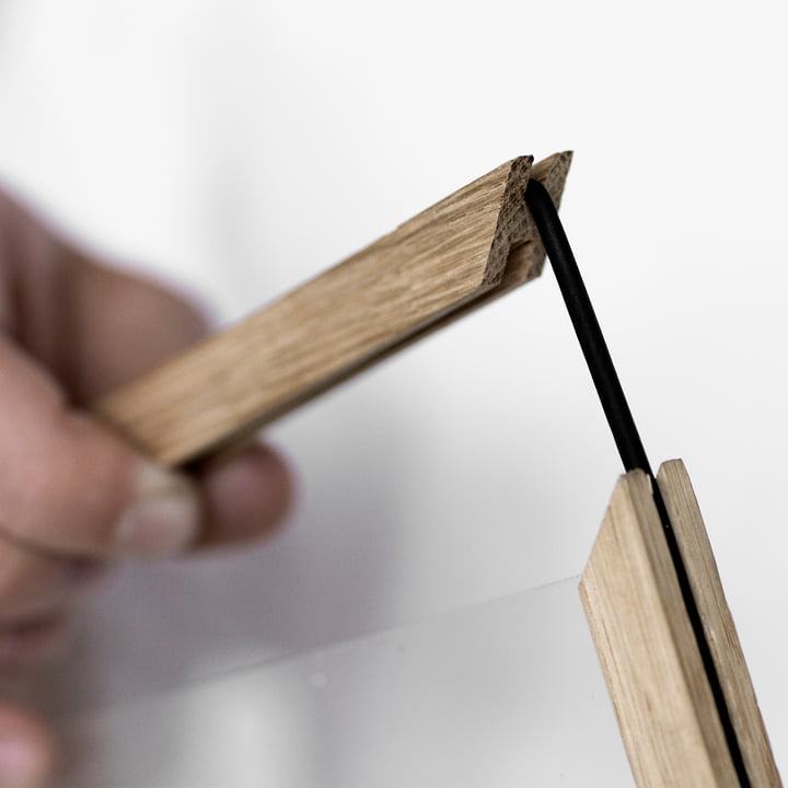 Frame Bilderrahmen von Moebe in Eiche - Detail
