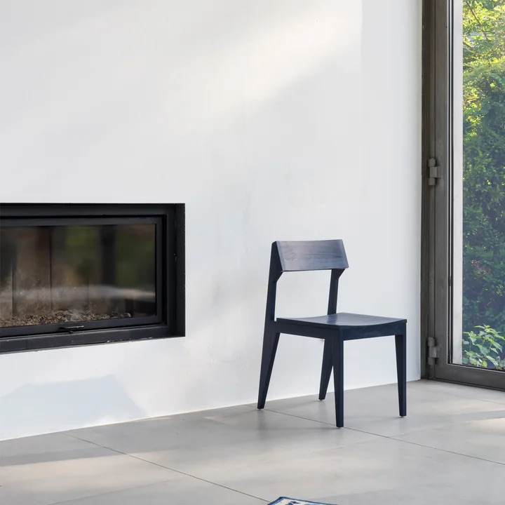 Schulz Stuhl von OUT Objekte unserer Tage - schwarz