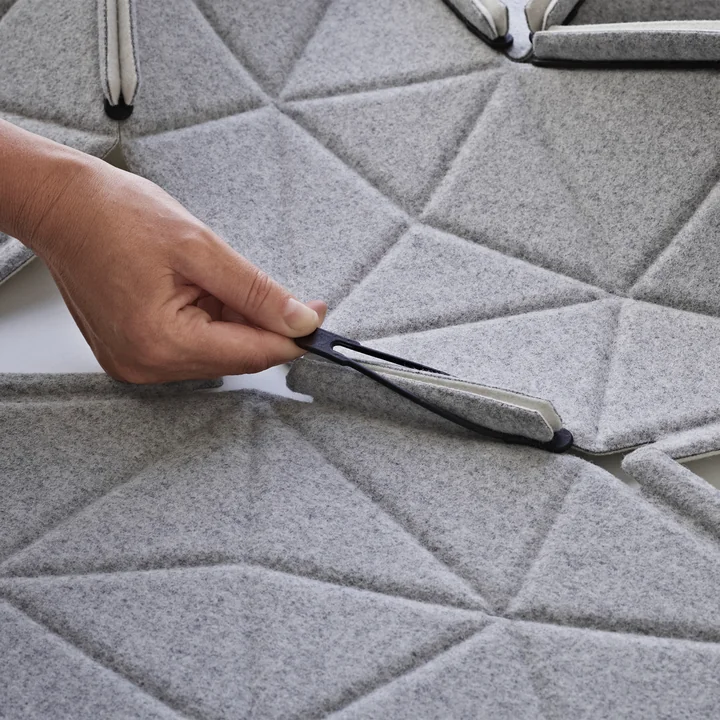 Clouds von Kvadrat in grau
