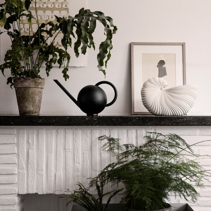 Orb Giesskanne und Schell Pot von ferm Living