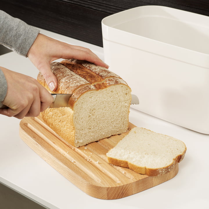 Bread Bin Brotkorb mit Schneidebrettdeckel von Joseph Joseph