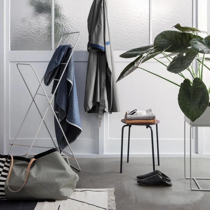 Herman Hocker, Herman Kleiderständer und Herman Big Bag von Ferm Living