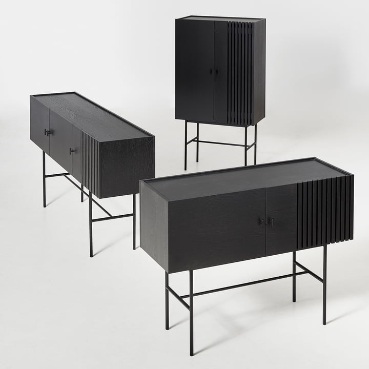 Array Sideboard und Array Highboard von Woud