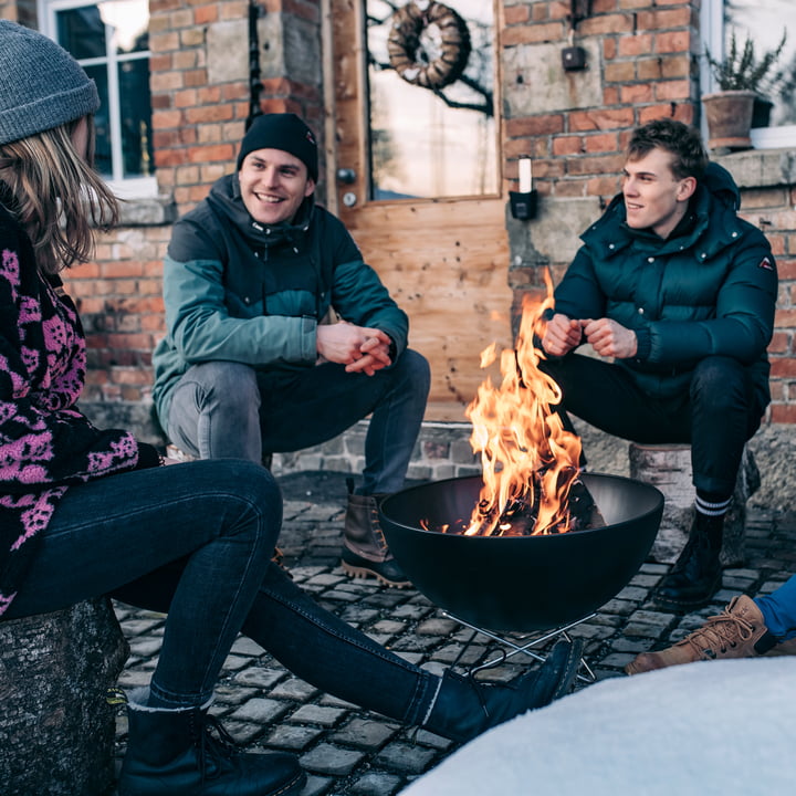 Bowl Feuerschale mit Sternfuss von höfats