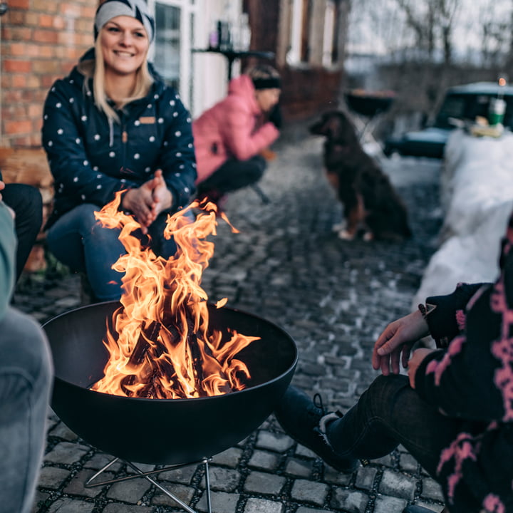 Bowl Feuerschale mit Sternfuss von höfats