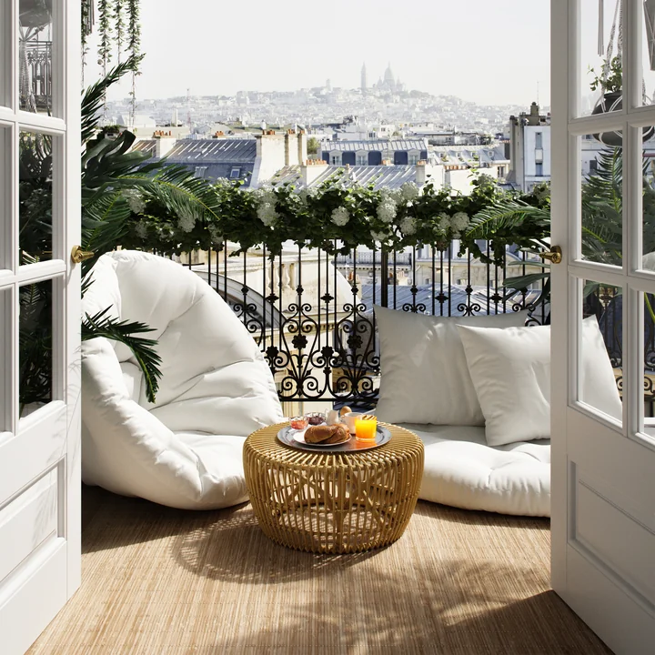 Nido OUT Futon-Sessel von Karup Design in weiss (401)