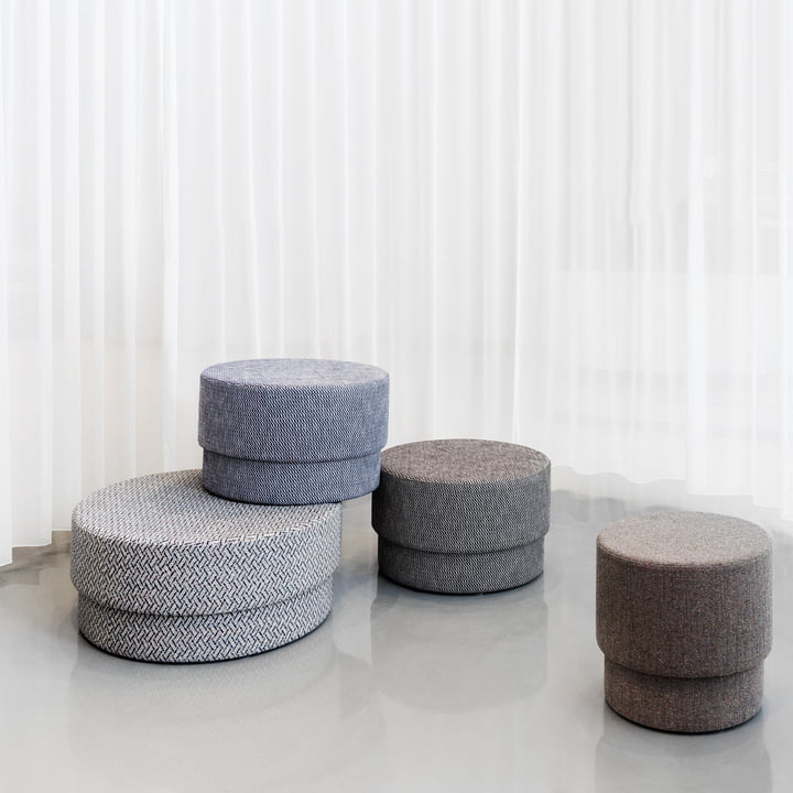 Silo Pouf von Normann Copenhagen in verschiedenen Grössen und Farben