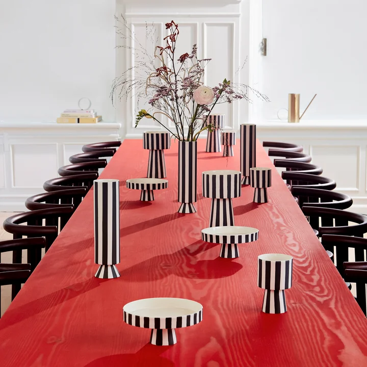 Toppu Tablett, Übertopf und Vase von OYOY
