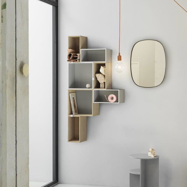 Muuto - Mini Stacked Regalsystem 2.0 - Eiche